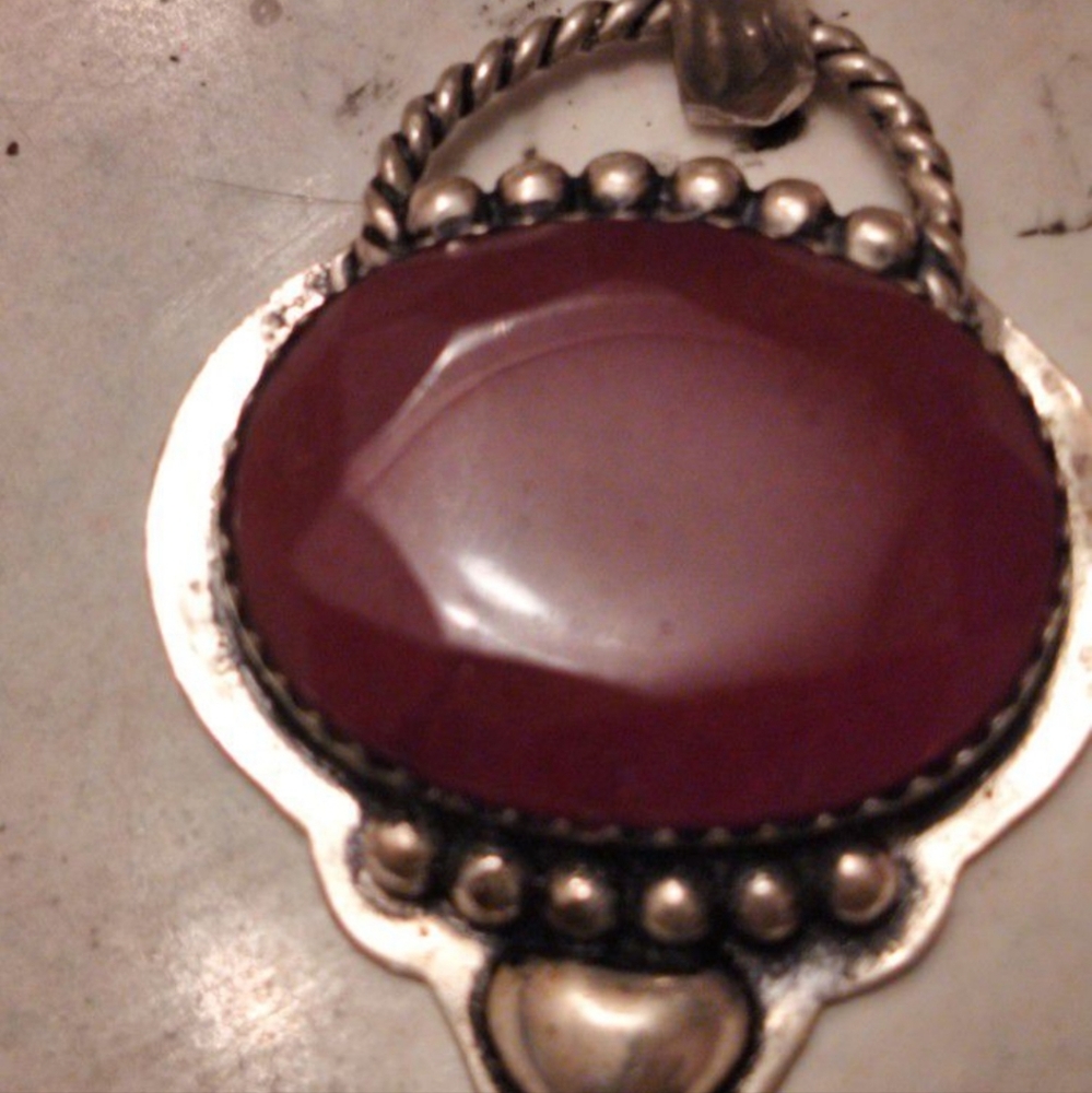 Set Of Giant Natural Ruby With Garnet Small Stone… - image 5